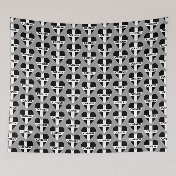 Item preview, Cornish Heart Cornish flag designed and sold by CornishPanda.