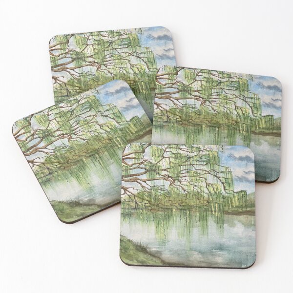 Item preview, Weeping Willow at Botanical Gardens designed and sold by FireEveryTime.