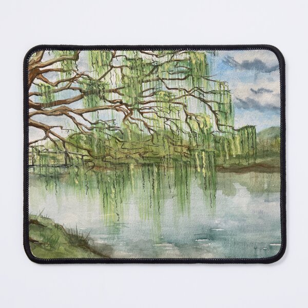 Item preview, Weeping Willow at Botanical Gardens designed and sold by FireEveryTime.