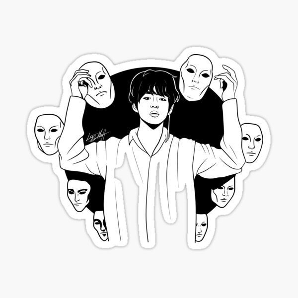 Singularity Kim Taehyung Sticker