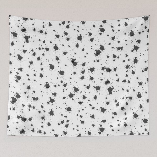 Item preview, Black Ink Drops designed and sold by Artsbyhash.