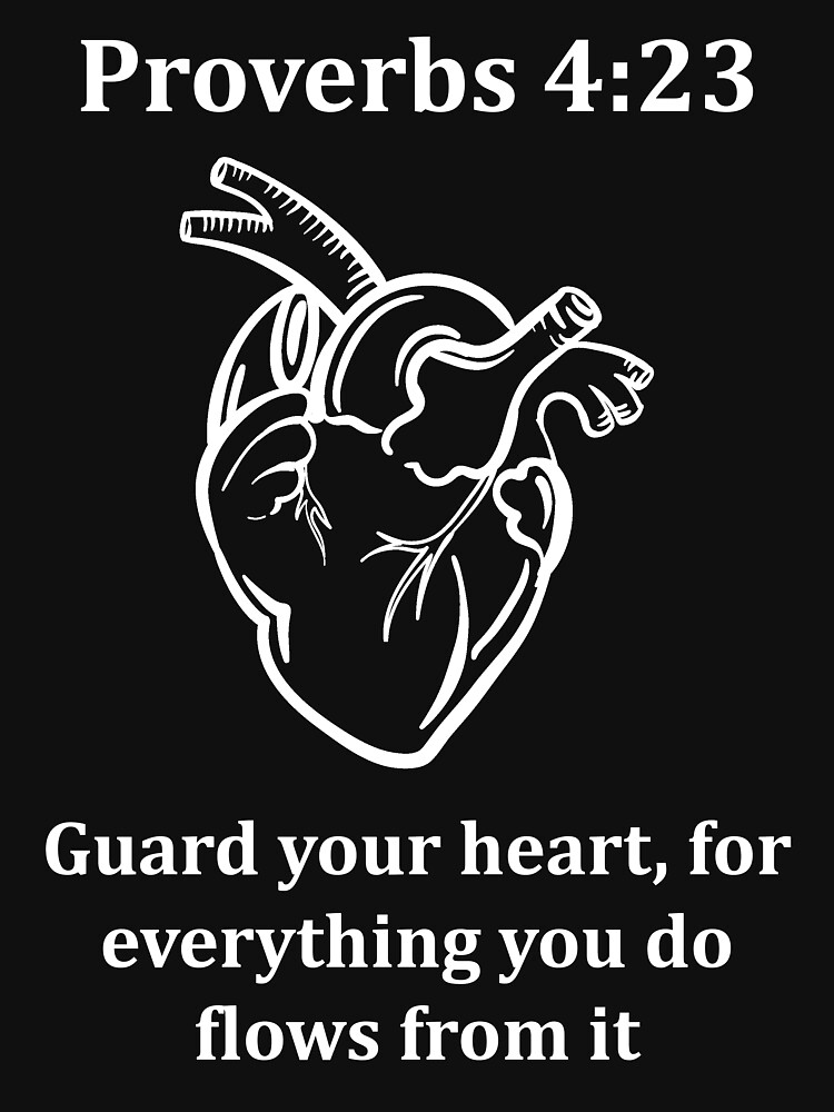 "Guard Your Heart" Tshirt for Sale by Araboth Redbubble heart t