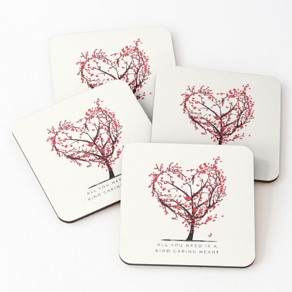 Item preview, Kind Caring Heart | Heart Tree  designed and sold by SpeakLifeHQ.