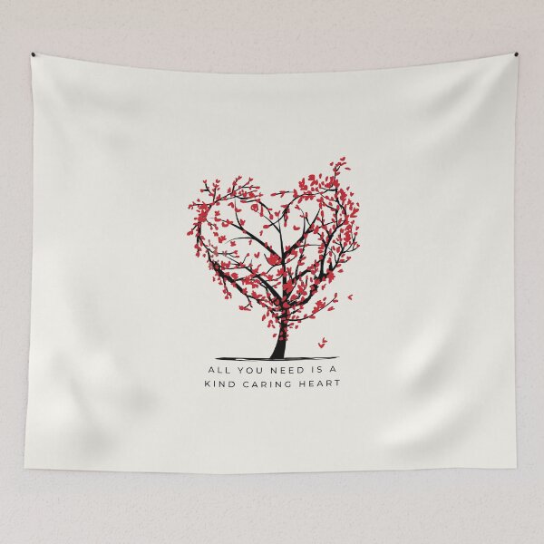 Item preview, Kind Caring Heart | Heart Tree  designed and sold by SpeakLifeHQ.