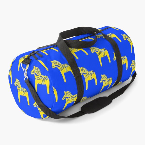 Item preview, Yellow Dala Horse Swedish Distressed Sweden Dalahost designed and sold by funnytshirtemp.
