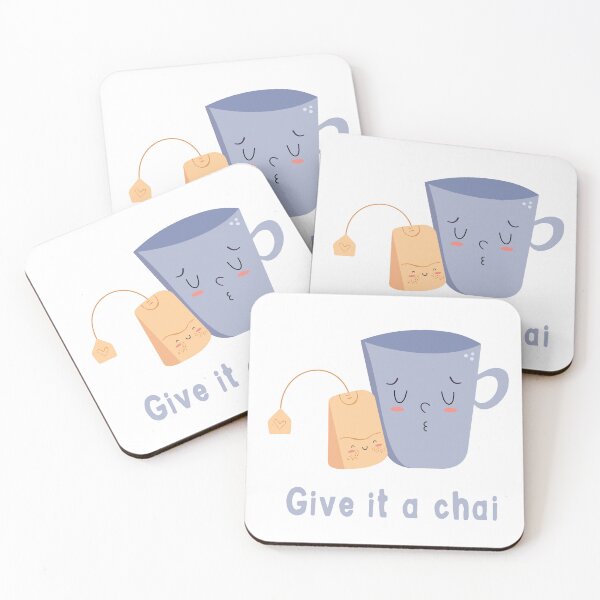 Artikelvorschau, Tee gibt ihm ein Chai-Wortspiel-Design entworfen und verkauft von high5doodle.