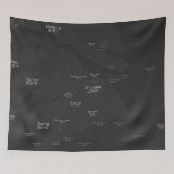 Item preview, Shanghai Map designed and sold by kapiks.