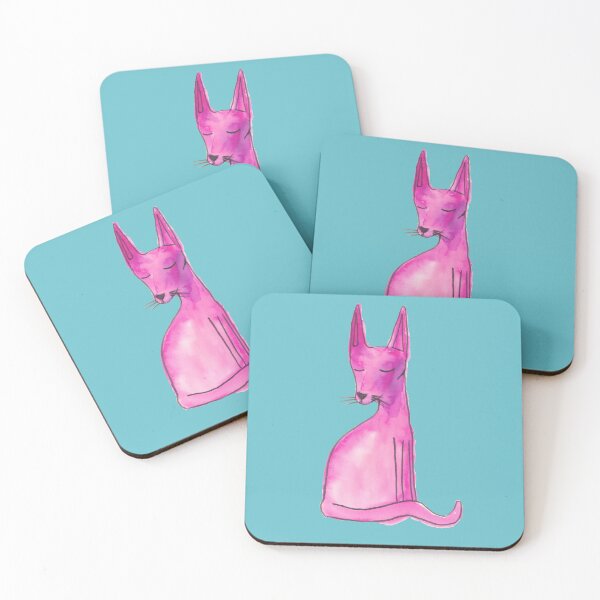Item preview, Magenta Cat designed and sold by SeaWitchStudio.