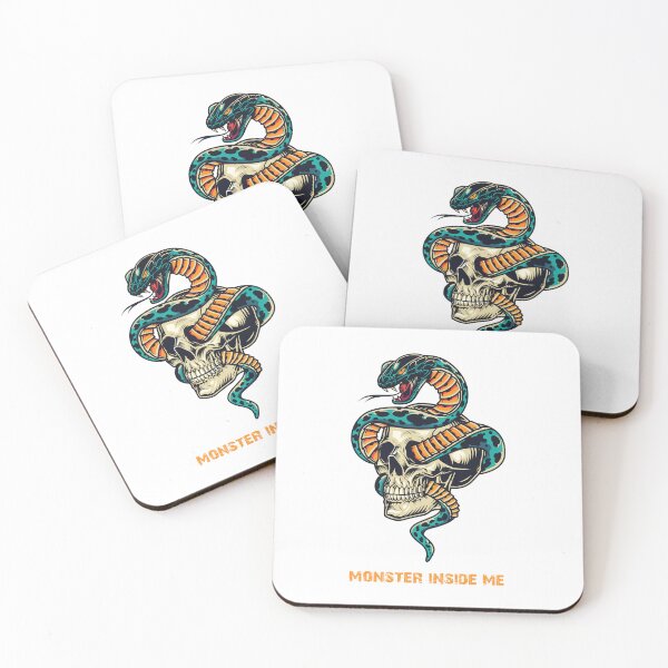 Item preview, Snake In The Skull - Monster Inside Me designed and sold by Design-Store14.