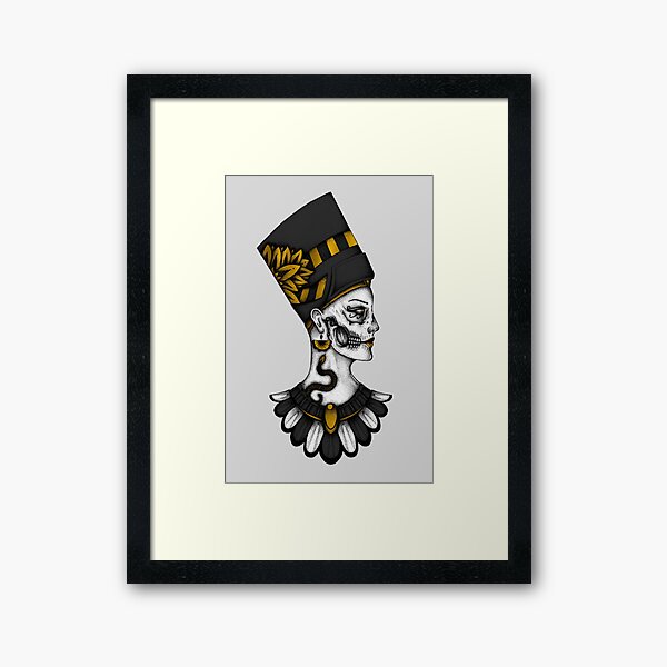 Queen Nefertiti Framed Art Print