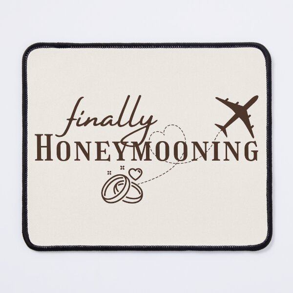 Item preview, Finally Honeymooning Just Married Fiancée finally honeymooning time designed and sold by SweetbeStore.