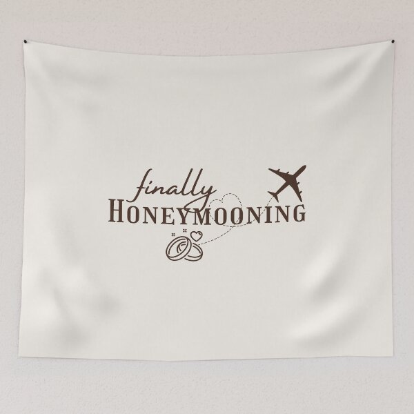 Item preview, Finally Honeymooning Just Married Fiancée finally honeymooning time designed and sold by SweetbeStore.