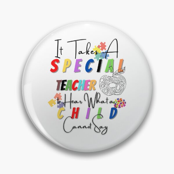 Item preview, It Takes A Special Teacher To Hear What A Child Cannot Say designed and sold by SheryfaEl.