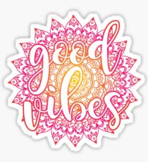 Good Vibes Mandala Sticker