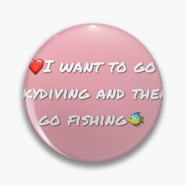 Item preview, Skydiving and Fishing Funny Design designed and sold by amogusman.