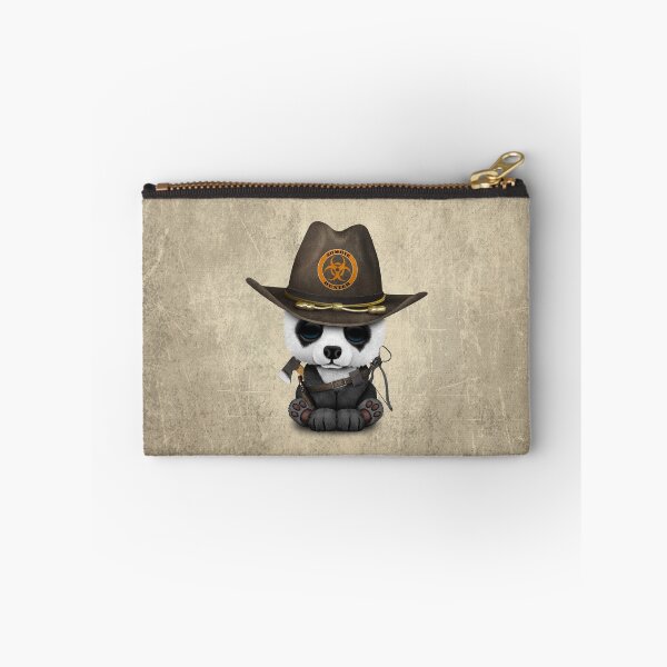 Item preview, Baby Panda Bear Zombie Hunter designed and sold by JeffBartels.
