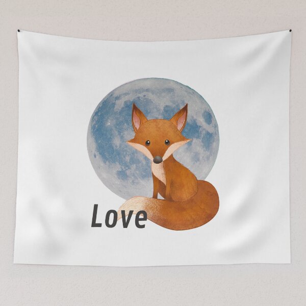Item preview, fox love designed and sold by Tienda-Vane.