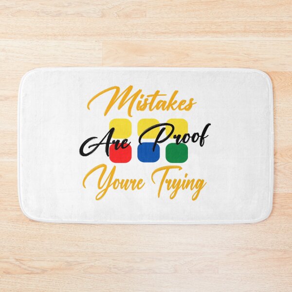 Item preview, Mistakes Are Proof Youre Trying designed and sold by Diverseideas.