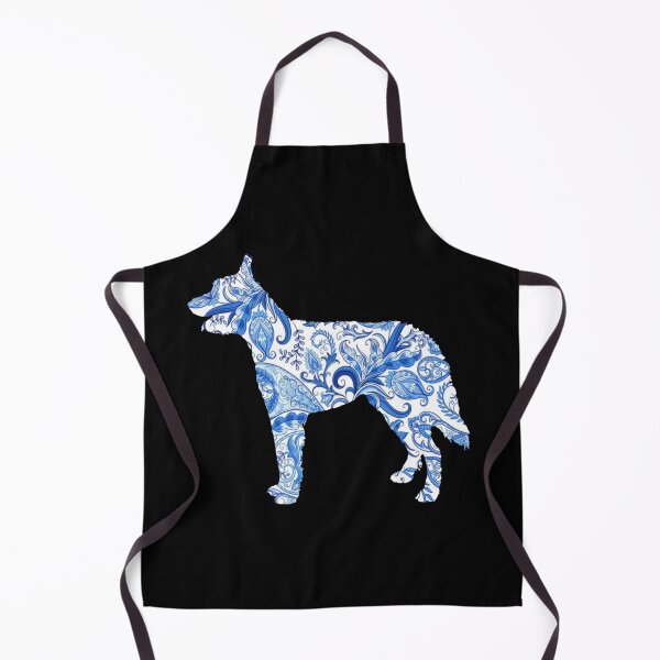 Artikelvorschau, Paisley Belgisches Laekenois in Blau entworfen und verkauft von ODINDISA.