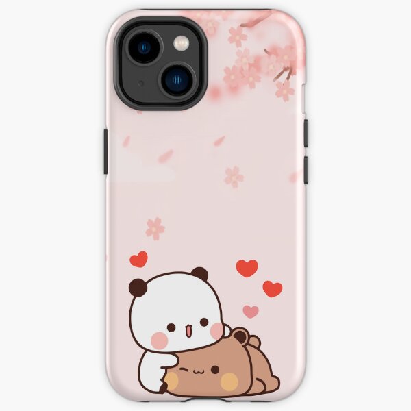 Love Hug Panda Bear, Bubu Dudu iPhone Tough Case