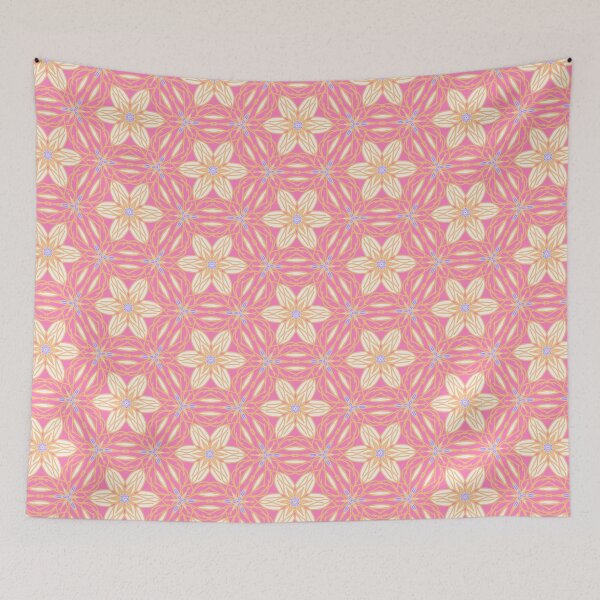 Artikelvorschau, bright floral on watermelon entworfen und verkauft von Chakraflowerdesign.