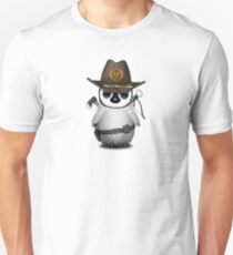 Baby Penguin Zombie Hunter Unisex T-Shirt