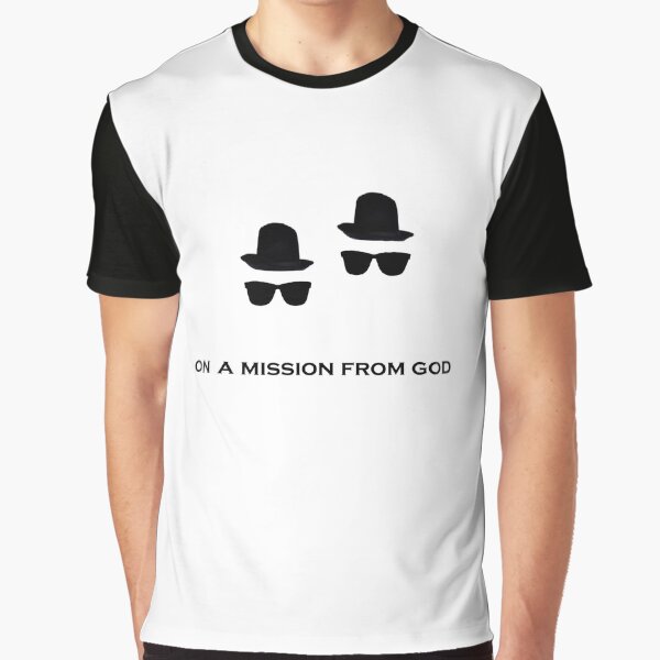 The Blues Brothers, On a Mission From God. Graphic T-Shirt