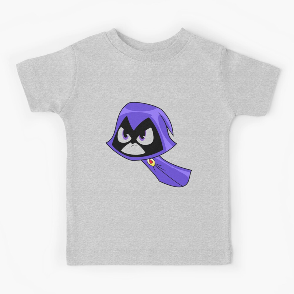 : Kids DC Comics Teen Titans Go! Raven Big Face T-Shirt : Clothing,  Shoes & Jewelry