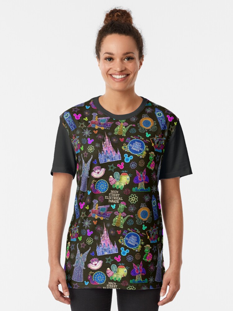 Main Street Electrical Parade Graphic T-Shirt for Sale by Rainbow