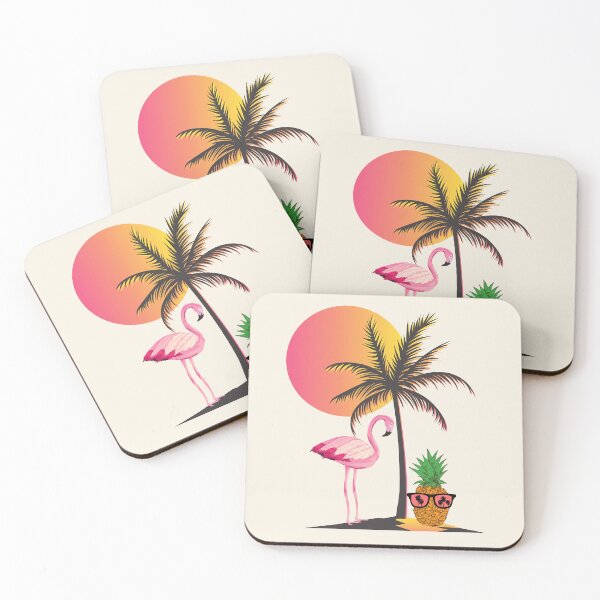 Item preview, Flamingo And Pineapple In Sunglasses  designed and sold by GleamingGiant.