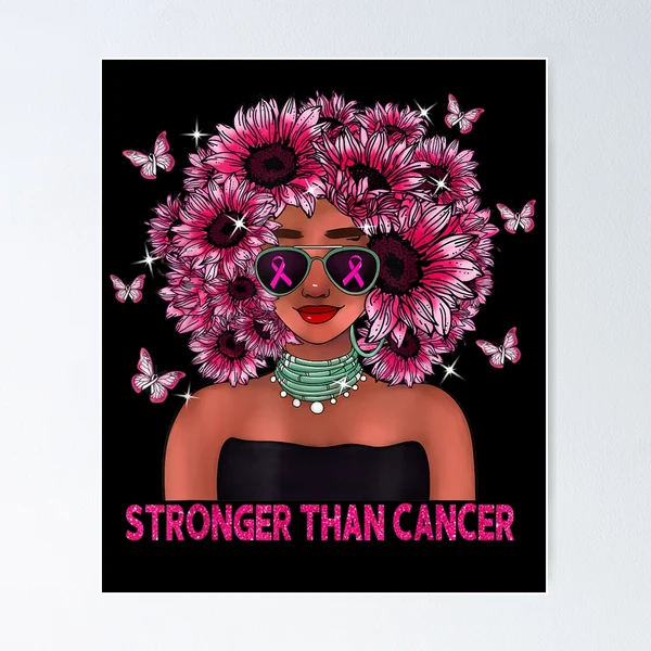 Rosie The Riveter Stronger Than Cancer Survivor Great Gift Poster