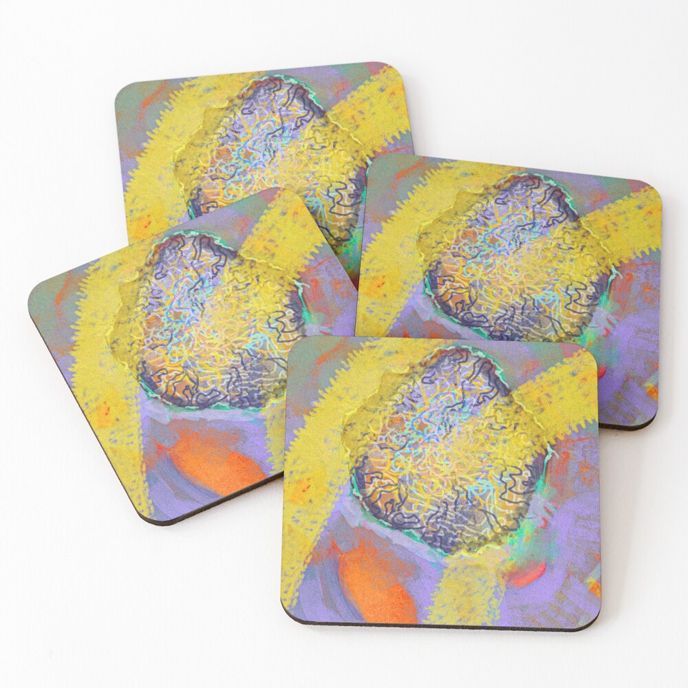 Item preview, Coasters (Set of 4) designed and sold by reddevilll.