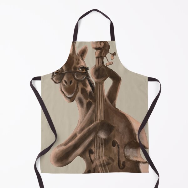 Item preview, Jazzy Giraffe Bass Player designed and sold by TheArtCave.