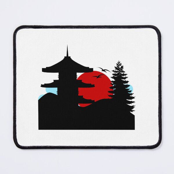 Item preview, Japanese Temple Tokyo landmark designed and sold by hedoniism-shop.
