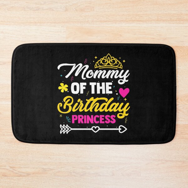 Artikelvorschau, Mama der Geburtstagsprinzessin Cute Mom Mama Muttertag entworfen und verkauft von haselshirt.