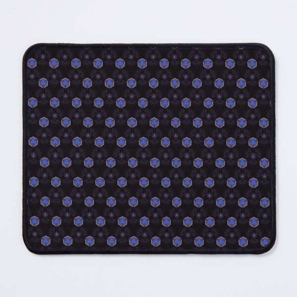 Artikelvorschau, Blaues Hexagon-Muster entworfen und verkauft von NikkiBear67.