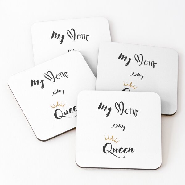 Item preview, My Queen is mom | my mom is my queen | my queen my mom, LOVE GIFT designed and sold by ZqkDesign.