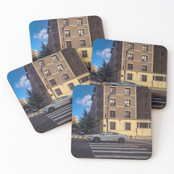 Item preview, Street Buildings Car Harlem Manhattan NYC  designed and sold by eleonoraingrid.