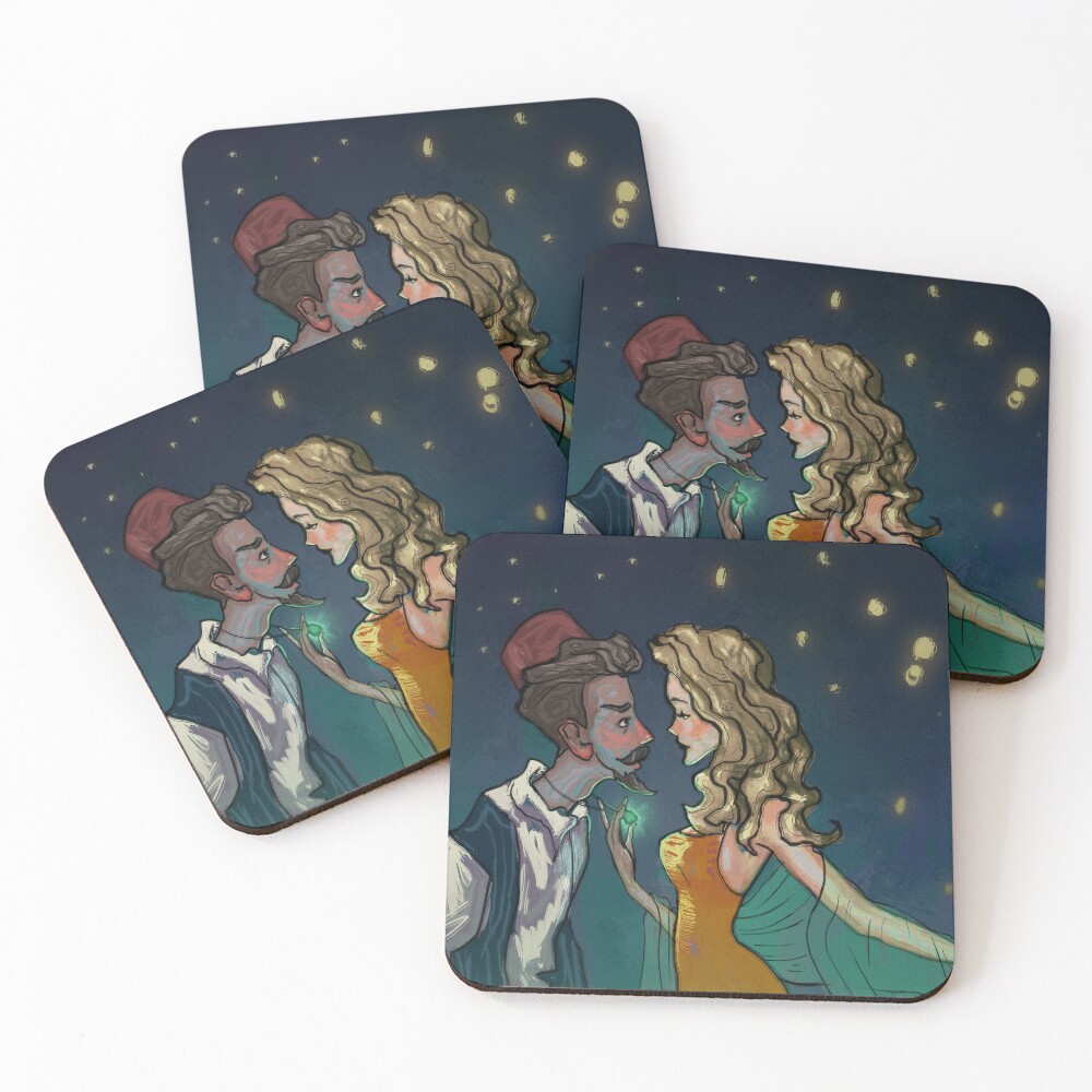 Item preview, Coasters (Set of 4) designed and sold by reddevilll.