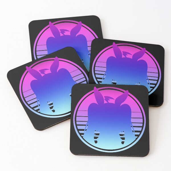 Item preview, Synthwave Klau Logo designed and sold by FlashyKlau.
