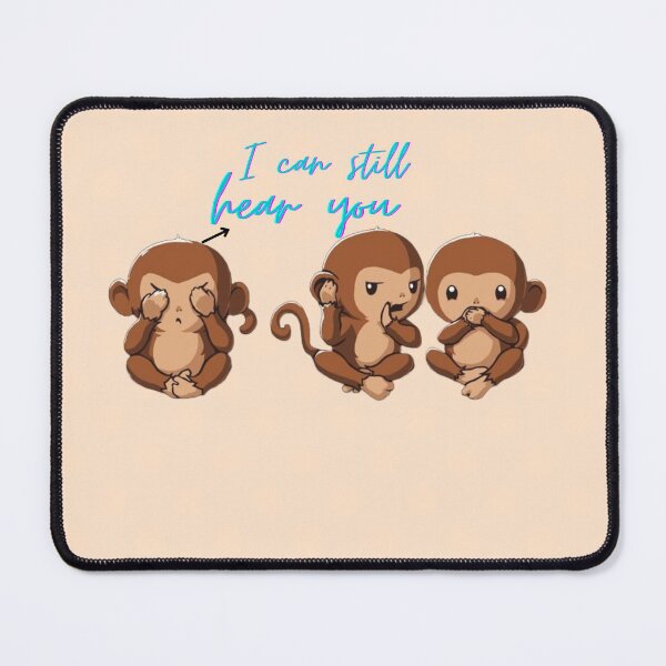 Item preview, The three monkeys - updated funnier and trendy version  designed and sold by Arteartz.