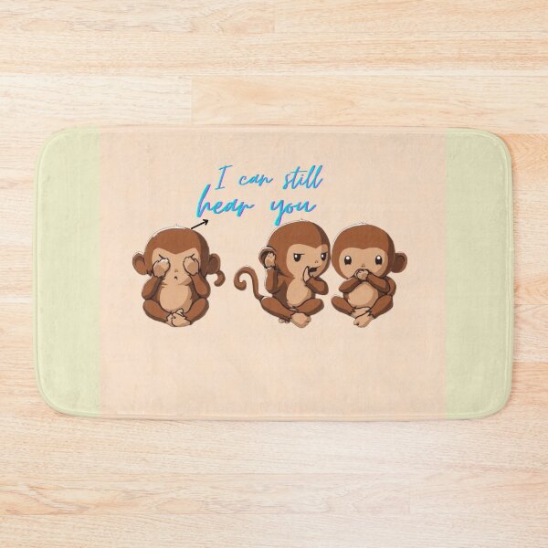 Item preview, The three monkeys - updated funnier and trendy version  designed and sold by Arteartz.