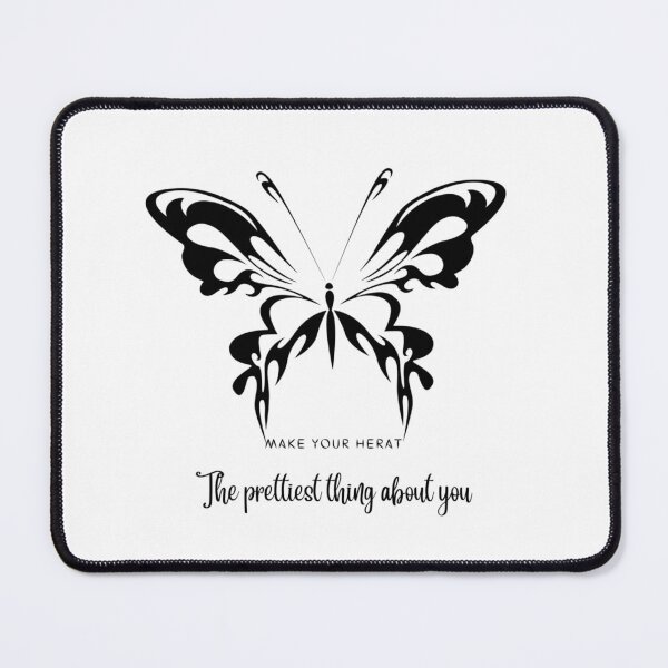 Item preview, Make your heart the prettiest thing about you butterfly design designed and sold by Leelya-store.