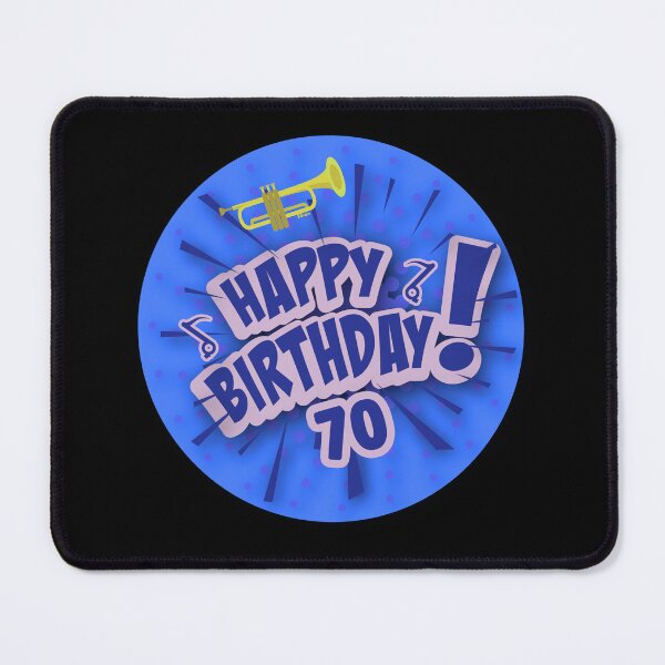 Item preview, 70th birthday trumpeter designed and sold by Astralia.