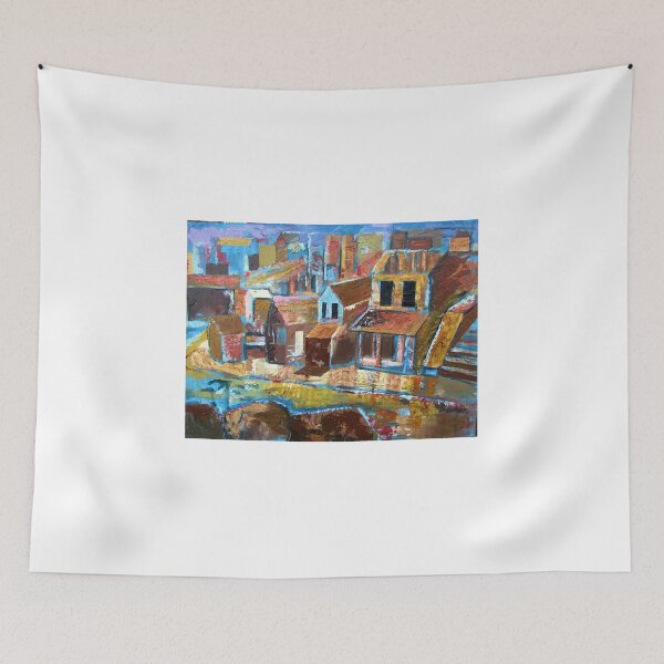 Item preview, CUBISTIC HOUSES designed and sold by monaruth.