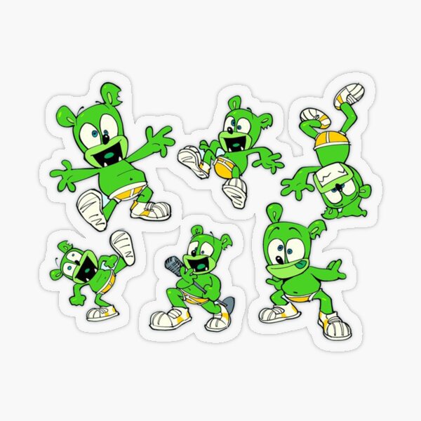 Funny Cute Kids I'm a Gummy Bear Cartoon Gift Sticker for Sale by