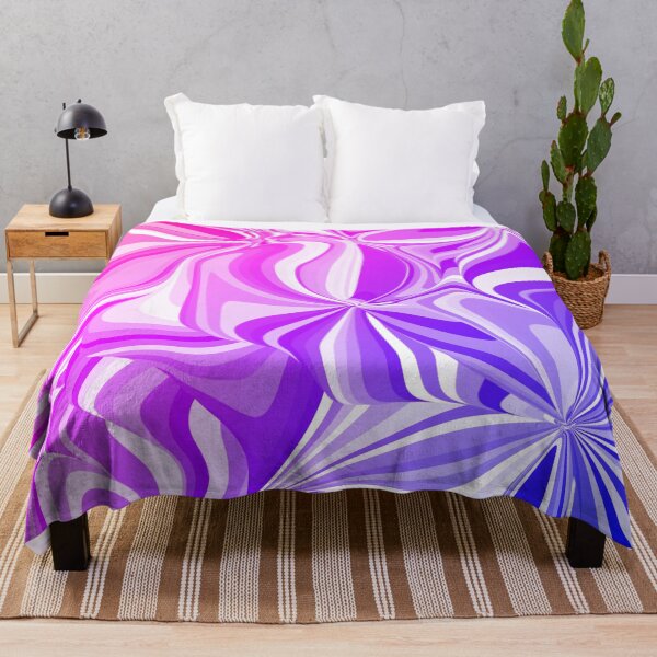 Item preview, Magenta Purple Blue Gradient Ombre Swirl Pattern designed and sold by Deborah Camp.