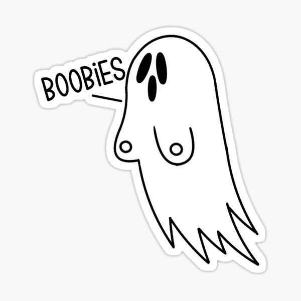 Ghost Nipples Stickers for Sale | Redbubble