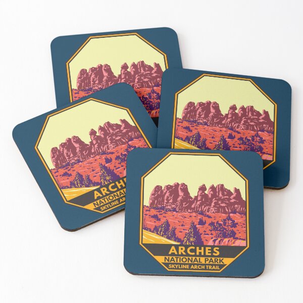 Item preview, Arches National Park Utah Skyline Arch Trail designed and sold by KrisSidDesigns.