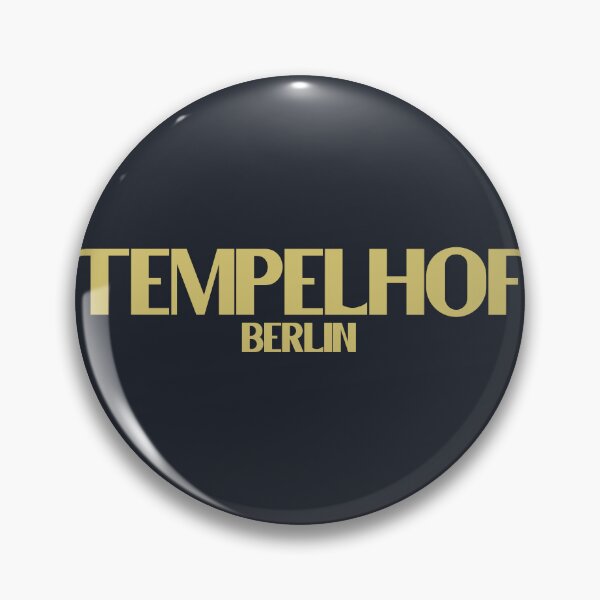 Item preview, Tempelhof Berlin - Bold Golden Text designed and sold by Chubuter.